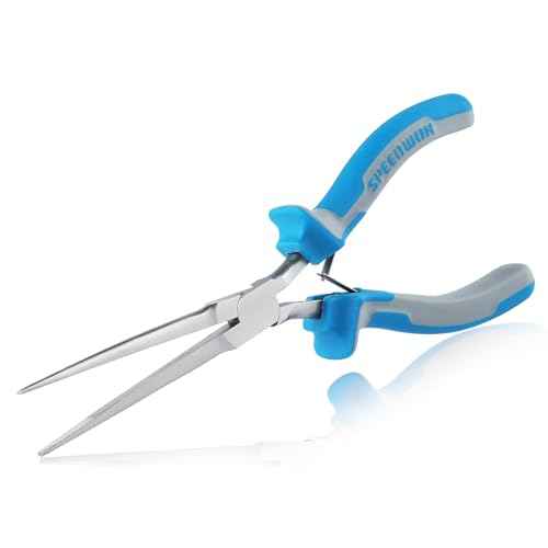 SPEEDWOX Micro Extra Long Needle Nose Pliers Mini Needle Nose Pliers fishing small needle nose pliers for jewelry making mini pliers jewelry making pliers long needle nose pliers hand tools