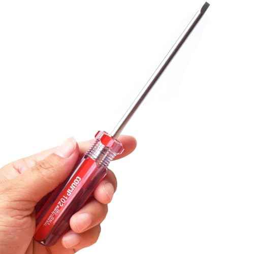 Square Head Screwdriver Set 4 Sizes, 4 Pieces Square Screwdriver Tool Kits Magnetic Tips SQ0 (2.0 mm) SQ1 (2.5 mm) SQ2 (3.0 mm) SQ3 (3.5 mm)