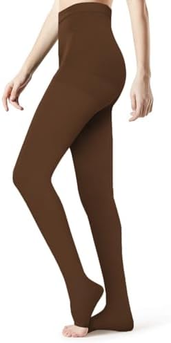 Medical Compression Pantyhose Stockings for Women Men Plus Size Support Hose 20-30mmHg Firm Graduated Tights Treatment