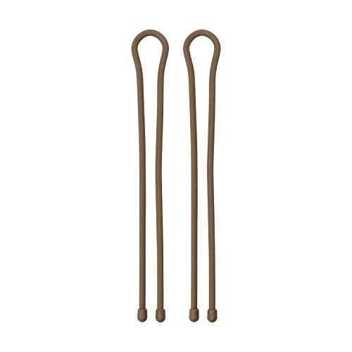 Nite Ize GT24-29-2R3 Original Gear Tie, 24", Coyote, 2 Pack, Made in The USA