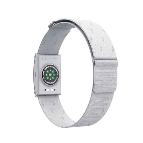 COROS Heart Rate Monitor, Comfort, Easy to wear, Auto-wear Detection, Advanced Sensor, Precise Data, Bluetooth, 38 Hours Battery Life, Connects up to 3 Devices at Once, for Run and Bike