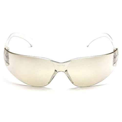Pyramex Safety Glasses,Clr/I/O Mirror (Pack of 12)