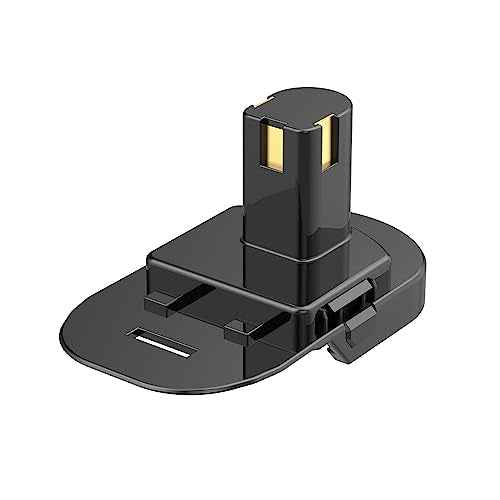 Adapter for Ryobi 18V Cordless Tools - Fits RIDGID Battery (Not Advanced) - Adapter Only