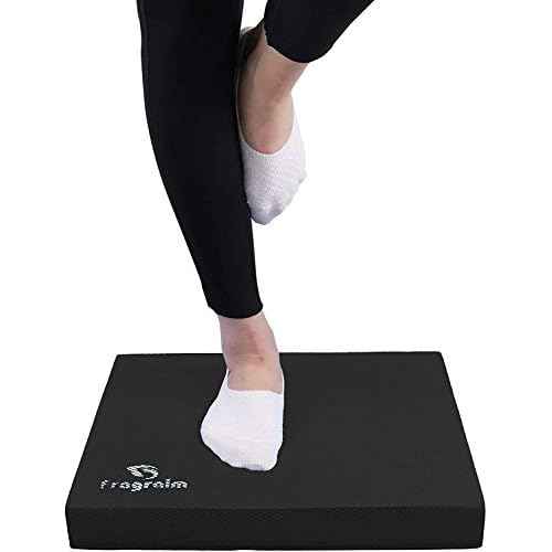 Balance Pad, Non-Slip Foam Mat & Ankles Knee Pad Cushion for Physical Therapy, Rehabilitation, Core Balance and Strength Stability Training, Yoga & Fitness, 15.7 x 13 x 2 Inch