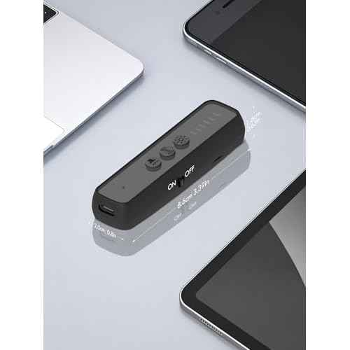 Calpol Hidden Camera Detector - AI-Powered Anti-Spy Device, GPS Tracker & Bug Detector, Portable RF Signal Scanner for Hotels, Travel, Home & Office with LED (Black)