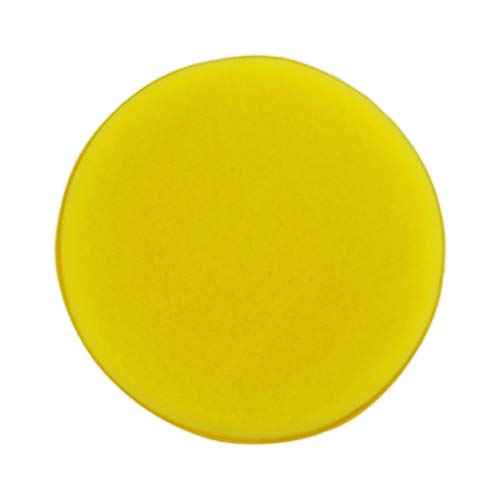Polyte Foam Detailing Applicator Pad (Yellow, 8 Pack, 4.3 in)