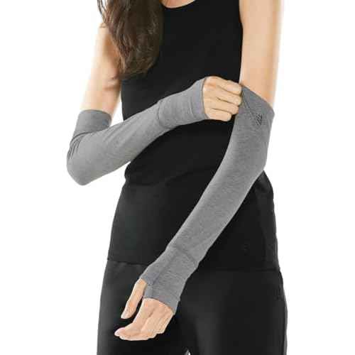 Coolibar Women's Sun Sleeves with Thumbholes - UPF 50+ Sun Protection - LumaLeo