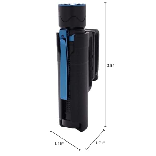HoldMyGear Holster for Olight Baton 3 Pro Warrior Mini 2 S2R Baton II Pro - 1.5" Belt Clip (Flashlight not Included)