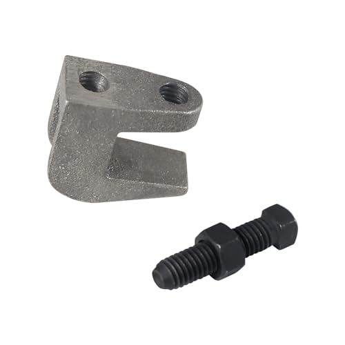 3/8"-16 Iron Safety Rod Beam Clamps, UNC Standard, 3/4" Jaw Opening, Wall Ceiling Mount Vertical Piping Support-Clamp for Copper, PVC Tubing, 20 Pieces