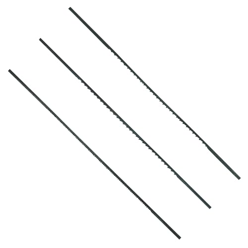 FOXBC Skip Tooth Scroll Saw Blade Plain End Assortment, 36 Pack, Replacement for Olson Saw FR49400