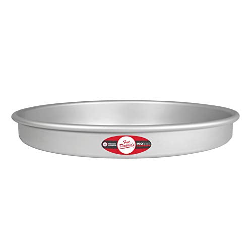Fat Daddio's Anodized Aluminum Round Cake Pan, 12 x 2 Inch (Pack of 2)