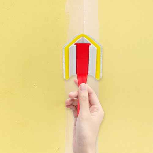 3 in 1 Corner Paint Repair Tool (with Gloves) 2 Pieces Corner Paint Tools (with 4 Replacement Pads) 1 Double Layer Gloves for Unsightly Corners, Dark Corner Repair Tools