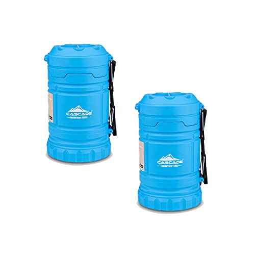 Cascade Mountain Tech Collapsible Flash Pop 2-in-1 Lantern/Flashlight