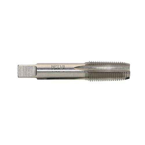 1/8 27 NPT Tapered Pipe Thread Tap High Speed Steel Pipe Thread Tap