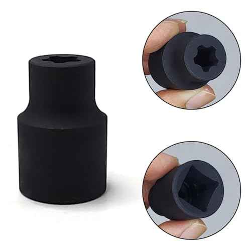 19Pcs External Torx Plus Socket Set 6 Point EP Socket Compatible with Tesla, 1/2¡± 3/8¡± 1/4'' Drive Female External E-Torx Plus Socket, High Deformation Prevention Puller Tool
