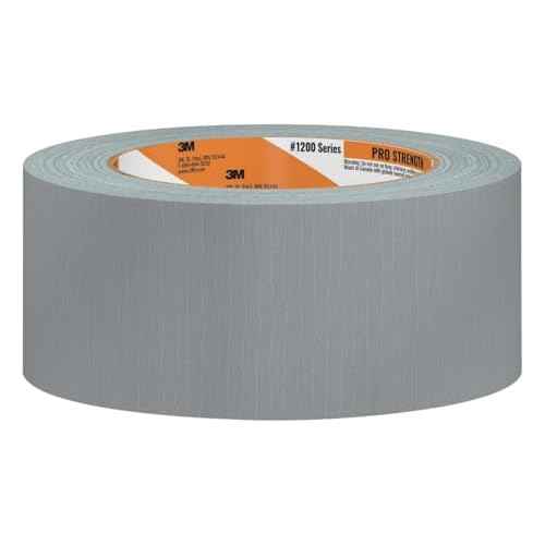 3M Pro Strength Duct Tape Industrial & HVAC, 1.88 inches by 30 yards, 1230-C, 1 roll