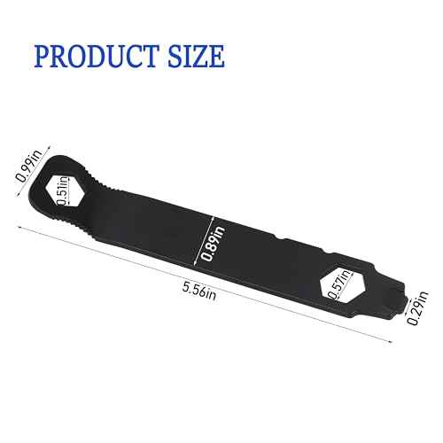 1619X04755 Wrench for skil circular saw,Black 1 Pcs