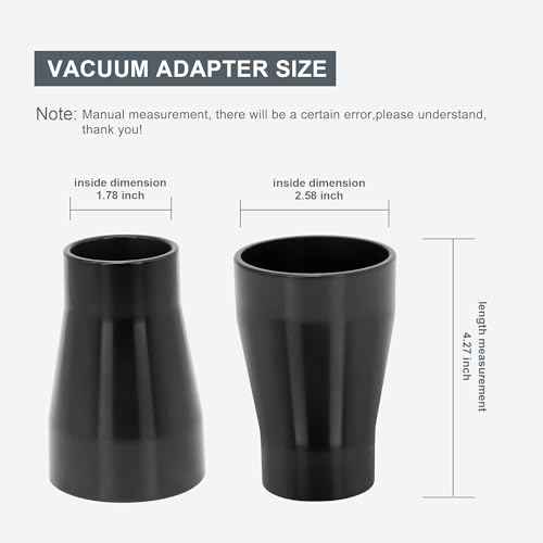 Thaekuns Table Saw Vacuum Adapter for DeWalt Contractor Saw and Shop Vac Etc
