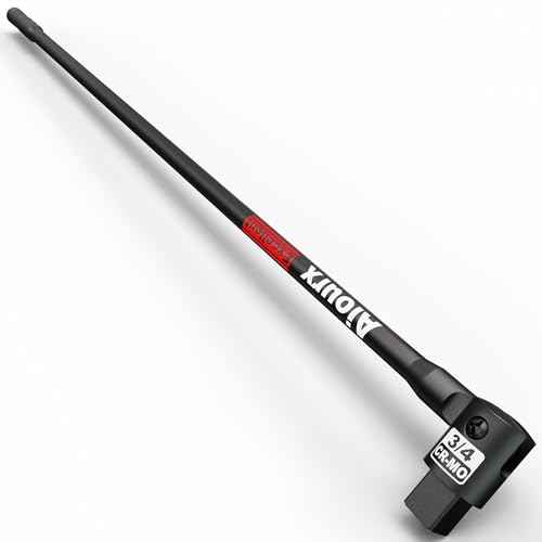 3/4¡± Drive 32 Inch Breaker Bar, Heavy Duty Head, Premium Chromium-Molybdenum Steel, Laser Etched Marking, for Loosen Rusted, Stubborn, Stuck Nuts and Bolts