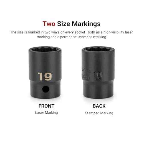TEKTON 1/2 Inch Drive x 1-7/8 Inch 6-Point Impact Socket | SID22048