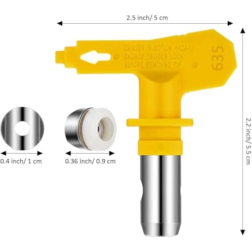 Reversible Airless Spray Tips for Airless Paint Sprayer (635)
