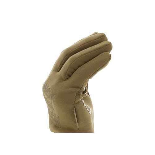 Mechanix Wear ColdWork Base Layer Winter Work Gloves - SoftShell Micro-Fleece Glove Liner - Secure Grip - Touchscreen Compatible - Machine Washable - Large - Coyote Brown
