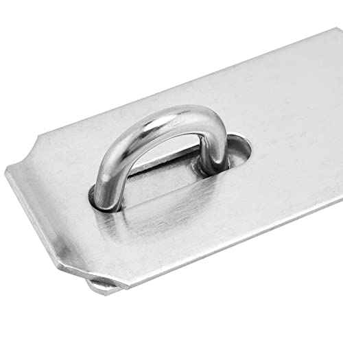10 PCS Padlock Hasp Latch, Stainless Steel Padlock Hasp, Heavy Duty Security Hasp with Mounting Screws, Door Locks Hasp Latch for Doors and Cabinets