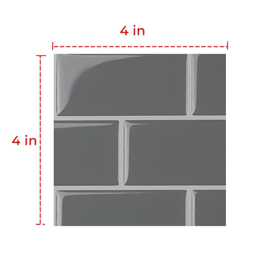 Smart Tiles Sample Kit Smart Tiles - Subway Dark Gray