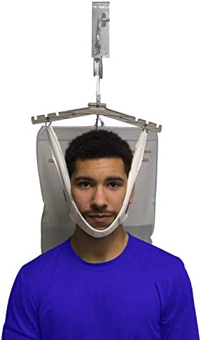 OTC Cervical Traction Kit, Neck Pain Relief, Vertebrae Disk Herniation, Complete Over Door Setup