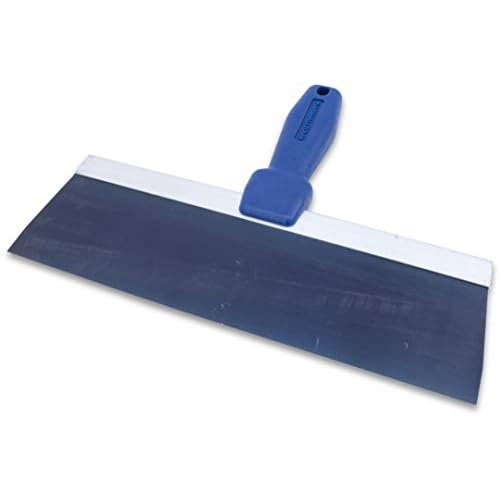 MARSHALLTOWN Blue Steel Taping Knives, 12, Inch Plastic Handle Drywall and Plastering, 5512P