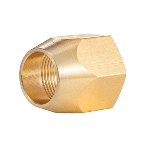 2PCS Soild Brass Air Reusable Hose Splicer For 3/8-Inch ID Hose,3/8" Air Hose Repair Fitting