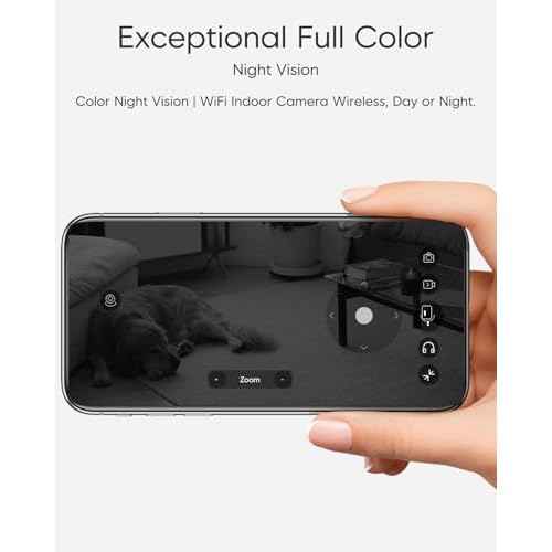 VSTARCAM Security Camera Indoor, Dual Cameras, 2K QHD Security Camera with 10¡¿ Zoom, 360¡Æ Camera, Baby Monitor, Pet Camera, Human/Pet Detection, AI Tracking, 2.4G Wi-Fi, 2-Way Audio, Plug in