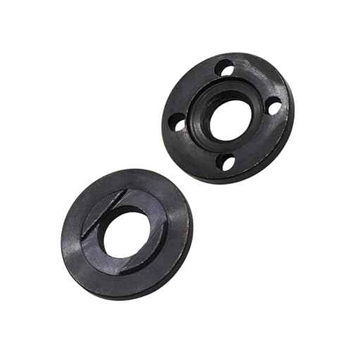 Compatible Metal Lock Nut Kit (2-Pack) for Dewalt, Ryobi, Milwaukee, Makita, Black & Decker - Inner & Outer Angle Grinder Flange Nut, Replaces 224399-1, 193465-4, 224568-4