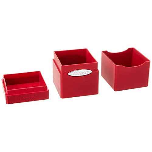 Ultra Pro Red Satin Tower Deck Boxes, 1 Pack