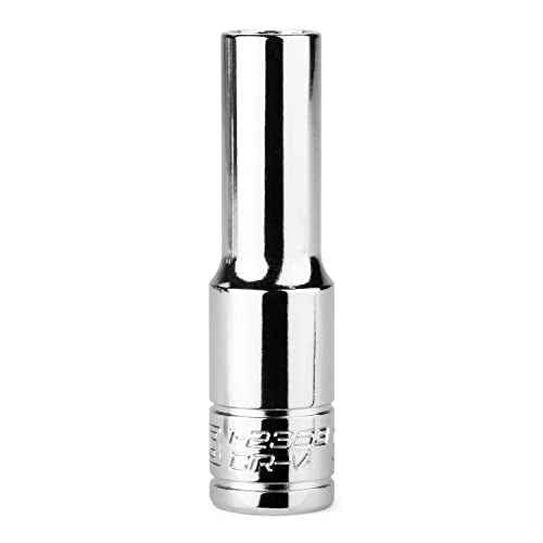 Capri Tools 9 mm Deep Socket, 3/8-Inch Drive, 6-point, Metric