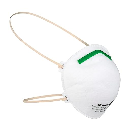 Honeywell NIOSH-Approved N95 Respirator Mask for Airborne Particulates, 20-Pack (RWS-54003)