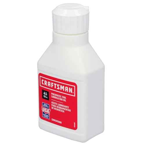 CRAFTSMAN Air Tool Oil, Pneumatic Tool Oil, 4 Oz (CMPCPO100)