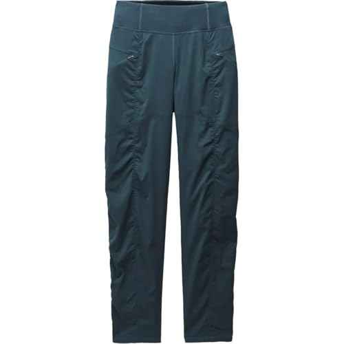 prAna Koen Pants Grey Blue LG (Women's 12-14) S