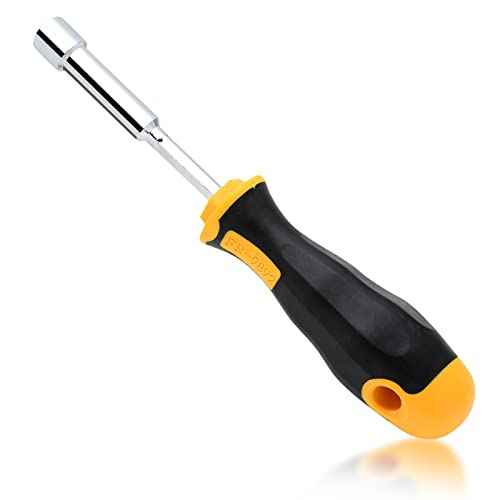 2Pcs 10mm Socket Wrench Screwdrivers High-Carbon Steel Hex Nut Driver for DIY Hand-Making, Repairs
