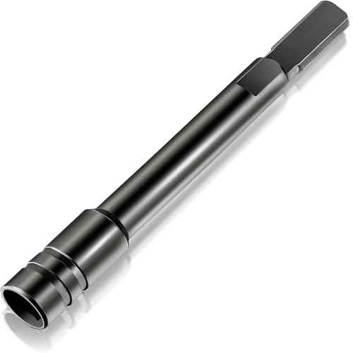 Dreyoo Bit Driver Extender Add-on Accessory for Multi-Tools,1/4" Hex Bits Adapter Compatible with Leatherman, Surge, Wave Plus and Signal Set(Black)