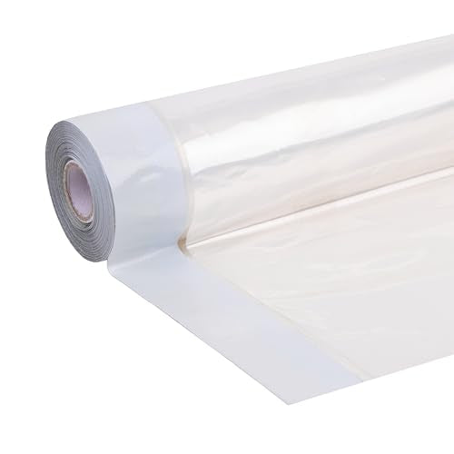 Duck Brand Pre-Taped Painter's Drop Cloth, 5.25 Feet by 19.68 Feet, Single-Pack (280809)
