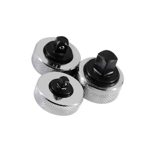3pcs Reversible Thumbwheel Ratchet Wrench Set, Palm Ratchet Wrench, 1/4" 3/8" 1/2" Drive Finger Ratchet Set