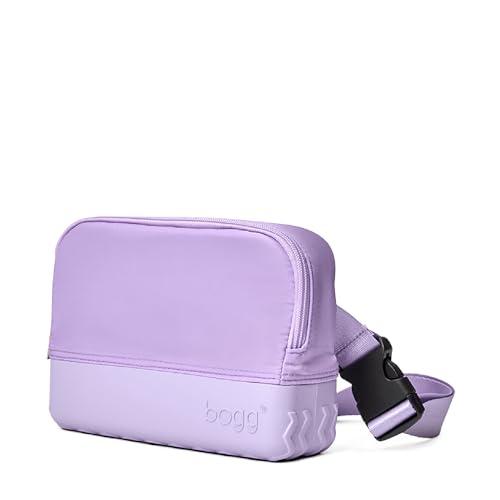 BOGG BAG - Belt Bag - I Lilac You a Lot - Small Crossbody Bag - 9in L x 3in W x 7in H - Zip Closure with Adjustable Strap - Durable Nylon Fanny Pack