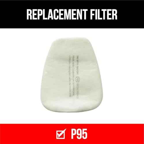 3M Particulate Filter 5P71, P95, 5-pairs of Filters
