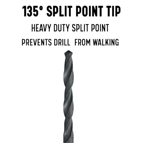 Drill America 5/16" x 6" High Speed Steel Aircraft Extension Drill Bit, DWDA/C Series