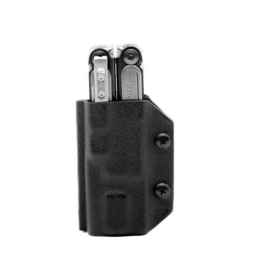 Clip & Carry Kydex Multitool Sheath for the LEATHERMAN Arc - Made in USA - Multi Tool Holder Holster - Black