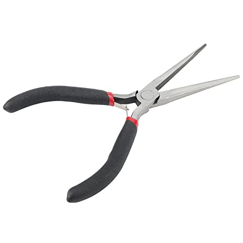 15 PCS 6 Inch Extra Long Needle Nose Pliers, Mini Precision Jewelry Pliers with Comfort Grip, Needle Nose Pliers for Jewelry Making, Repair, Crafts