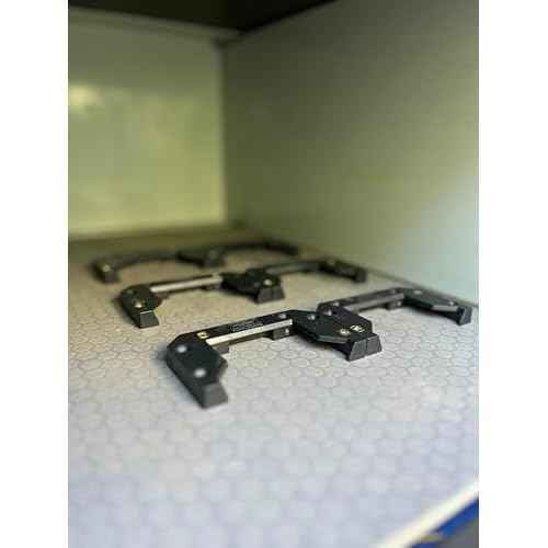 StealthMounts Cleat 'n' Feet Packout Mounting Cleats V2 - Compatible with Packout Boxes, Locking Milwaukee Packout Accessories & Packout Feet | Packout Cleats | 6 Pack | Packout Wall Mount