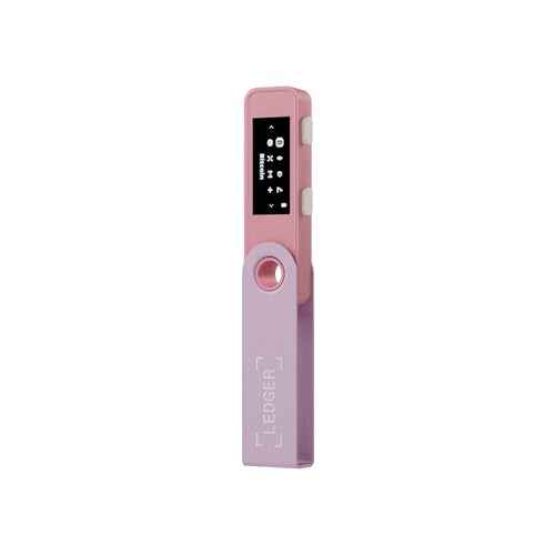 Ledger Nano S Plus (Pastel Pink): The Perfect Entry-Level Hardware Wallet to securely Manage All Your Crypto and NFTs. (Not Compatible with iOS)