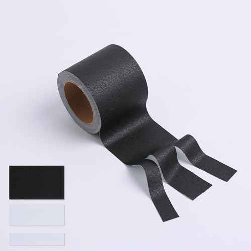 2Inch Wide Self-Adhesive Matte Book Binding Tape, 33 FT Black and White Cloth Tape for Repairing, Reinforcing, and Protecting Old & Antique Books (Black and White)